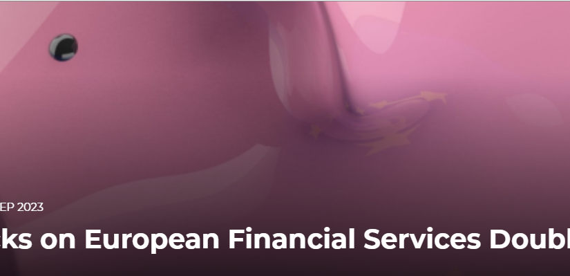 Attacks on European Financial Services Double in a Year