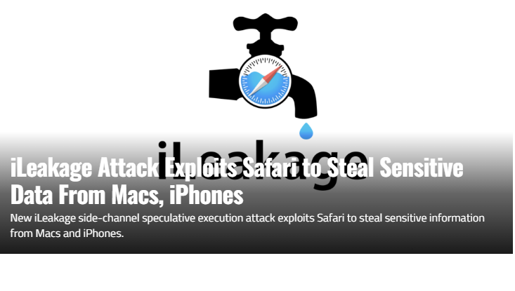 iLeakage Attack Exploits Safari to Steal Sensitive Data From Macs, iPhones